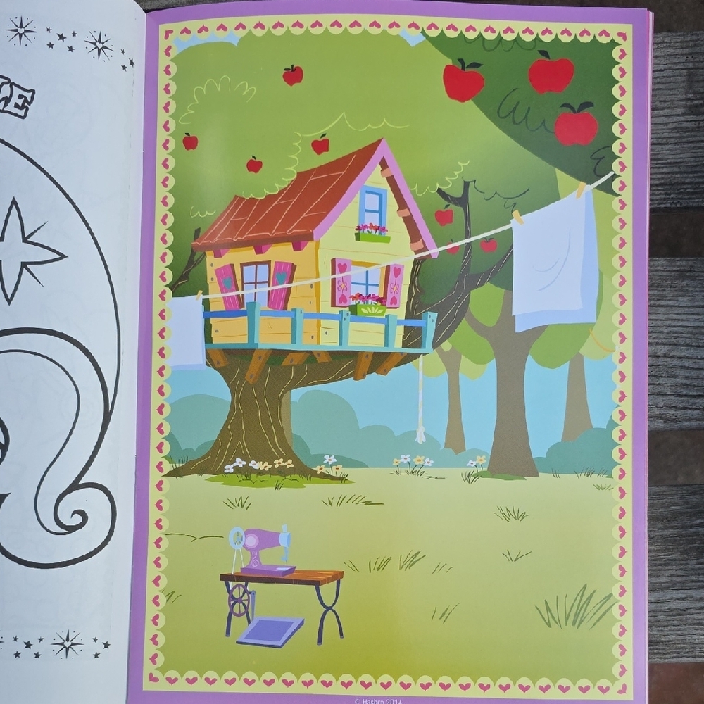 My Little Pony Sticker Scene Plus Book - Pink, Blue, Purple - Picture 6 of 7
